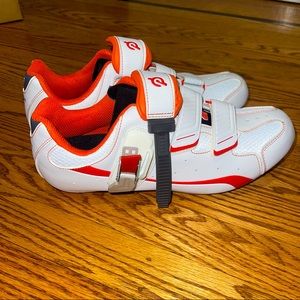 WHITE Peloton bike cleats